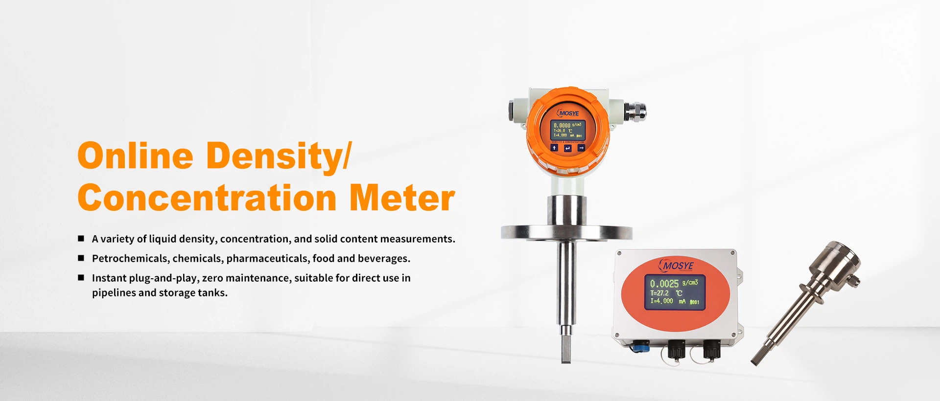 Online Density/ Concentration Meter